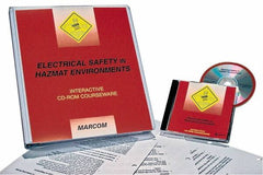 Marcom - Electrical Safety in HazMat Environments, Multimedia Training Kit - 45 min Run Time CD-ROM, English & Spanish - Benchmark Tooling