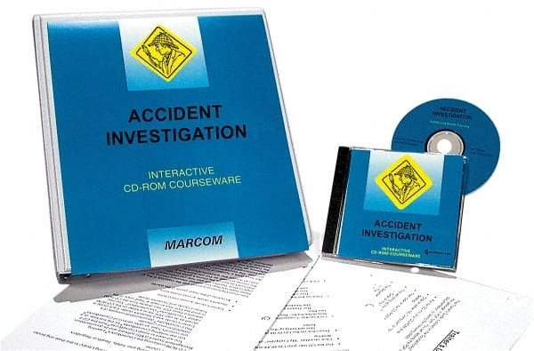 Marcom - Accident Investigation, Multimedia Training Kit - CD-ROM, English - Benchmark Tooling