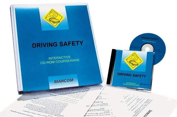 Marcom - Driving Safety, Multimedia Training Kit - 45 min Run Time CD-ROM, English & Spanish - Benchmark Tooling