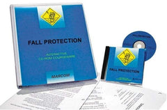 Marcom - Fall Protection, Multimedia Training Kit - 45 min Run Time CD-ROM, English & Spanish - Benchmark Tooling