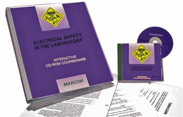 Marcom - Electrical Safety in the Laboratory, Multimedia Training Kit - 45 min Run Time CD-ROM, English & Spanish - Benchmark Tooling