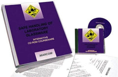 Marcom - Safe Handling of Laboratory Glassware, Multimedia Training Kit - 45 min Run Time CD-ROM, English & Spanish - Benchmark Tooling