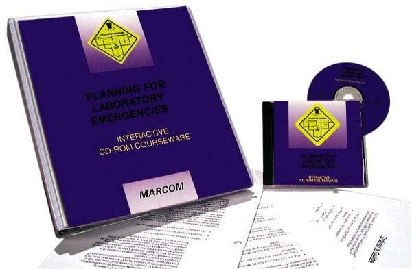 Marcom - Planning for Laboratory Emergencies, Multimedia Training Kit - 45 min Run Time CD-ROM, English & Spanish - Benchmark Tooling