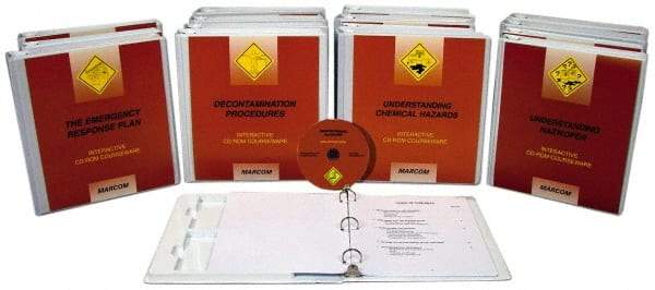 Marcom - Emergency Response: HazMat Technician Series, Multimedia Training Kit - 45 min Run Time CD-ROM, 11 Course, English & Spanish - Benchmark Tooling