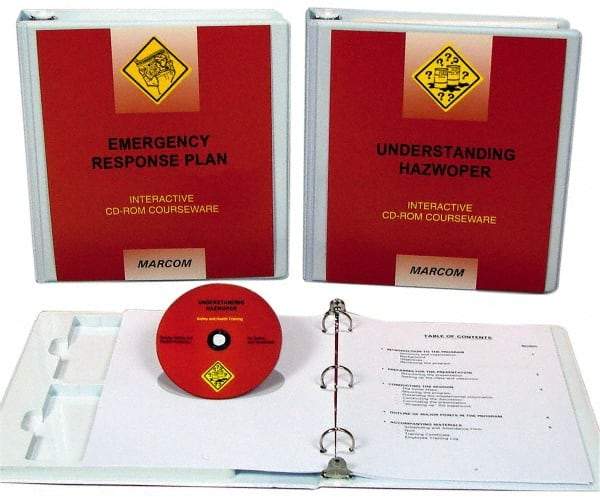 Marcom - Emergency Response: Awareness Training Series, Multimedia Training Kit - 45 min Run Time CD-ROM, 2 Courses, English & Spanish - Benchmark Tooling