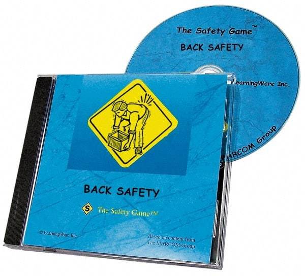 Marcom - Back Safety, Multimedia Training Kit - Computer Game, English - Benchmark Tooling