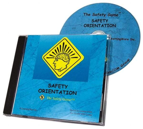 Marcom - Safety Orientation, Multimedia Training Kit - Computer Game, English - Benchmark Tooling