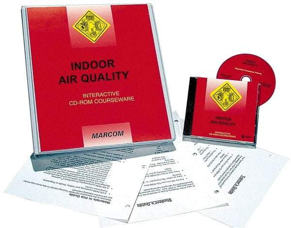 Marcom - Indoor Air Quality, Multimedia Training Kit - 45 min Run Time CD-ROM, English & Spanish - Benchmark Tooling