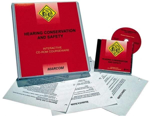 Marcom - Hearing Conservation and Safety, Multimedia Training Kit - 45 min Run Time CD-ROM, English & Spanish - Benchmark Tooling