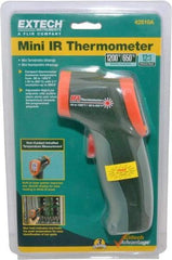 Extech - -50 to 650°C (-58 to 1200°F) Infrared Thermometer - 12:1 Distance to Spot Ratio - Benchmark Tooling