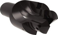 Allied Machine and Engineering - ISO 11926-1, MS 16142, SAE J1926-1 Standard, 1-7/8-12, 24 Tube Dash Number, 15° Porting Angle, 1.791" Pilot Diam, 1-1/2" Shank Diam, Indexable Spade Blade Insert Porting Tool - 2 Porting Inserts, 6" Overall Length - Benchmark Tooling