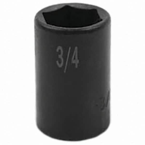 SK - Impact Socket - 3/8"DR 6PT 3/4" SEMI-DEEP IMPACT SOCKET - Benchmark Tooling