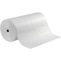 Pads, Rolls & Mats; Product Type: Roll; Application: Oil Only; Overall Length (Feet): 150.00; Total Package Absorption Capacity: 32 gal; Material: Polypropylene; Fluids Absorbed: Oil Based Liquids; Oil; Fuel; Absorbency Weight: Medium; Width (Decimal Inch