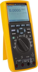 Fluke - 289, CAT IV, CAT III, 1,000 VAC/VDC, Digital True RMS Auto Ranging Manual Ranging Multimeter - 500 mOhm, Measures Voltage, Capacitance, Current, Frequency, Resistance, Temperature - Benchmark Tooling