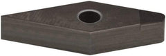 Hertel - HT-VNMA332 Grade HT420CD Polycrystalline Diamond (PCD) Turning Insert - Uncoated, Diamond, 3/8" Inscr Circle, 3/16" Thick, 1/32" Corner Radius - Benchmark Tooling