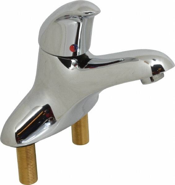 Moen - Lever Handle, Commercial Bathroom Faucet - One Handle, Pop Up Drain, Low Spout - Benchmark Tooling