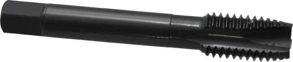 OSG - 9/16-12 UNC, 3 Flute, Oxide Finish, Vanadium High Speed Steel Spiral Point Tap - Plug Chamfer, Right Hand Thread, 3-19/32" OAL, 1-21/32" Thread Length, 0.429" Shank Diam, Series 280 - Exact Industrial Supply