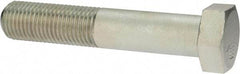 Value Collection - 1-1/2 - 6 UNC, 8" Length Under Head Hex Head Cap Screw - Partially Threaded, Grade 5 Steel, Zinc-Plated Finish, 2-1/4" Hex - Benchmark Tooling