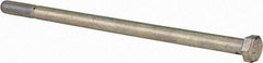 Value Collection - 1/2-13 UNC, 10" Length Under Head Hex Head Cap Screw - Partially Threaded, Grade 5 Steel, Zinc-Plated Finish, 3/4" Hex - Benchmark Tooling