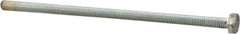 Made in North America - 5/16-18 UNC, 6-1/2" Length Under Head Hex Head Cap Screw - Fully Threaded, Grade 5 Steel, Zinc-Plated Finish, 1/2" Hex - Benchmark Tooling