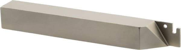 Iscar - External Thread, 0.69" Max Depth of Cut, 0.071" Min Groove Width, 4-1/2" OAL, Right Hand Indexable Grooving Cutoff Toolholder - 3/4" Shank Height x 3/4" Shank Width, TAG Insert Style, TGT Toolholder Style, Series Tang-GripIQ - Benchmark Tooling