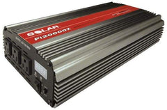 Value Collection - 3 Connection, 12 VDC Input, 110 VAC Output, 4,000 Peak Wattage, Power Inverter - 2,000 Watt Continuous Output Power - Benchmark Tooling