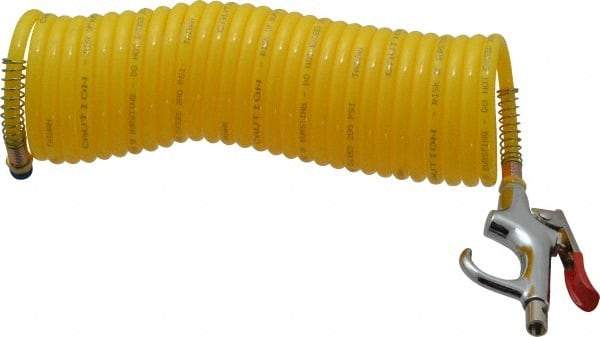 Value Collection - 1/4" ID Thumb Lever Air Gun - 25' Nylon Hose - Benchmark Tooling