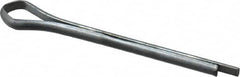 Value Collection - 1/16" Diam x 3/4" Long Extended Prong Cotter Pin - Grade 2, Zinc-Plated, Steel - Benchmark Tooling