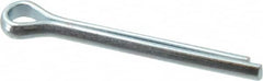 Value Collection - 5/32" Diam x 1-1/2" Long Extended Prong Cotter Pin - Grade 2, Zinc-Plated, Steel - Benchmark Tooling