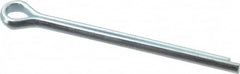 Value Collection - 5/32" Diam x 2" Long Extended Prong Cotter Pin - Grade 2, Zinc-Plated, Steel - Benchmark Tooling