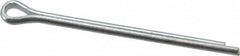 Value Collection - 1/16" Diam x 1" Long Extended Prong Cotter Pin - Grade 2, Zinc-Plated, Steel - Benchmark Tooling