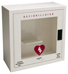 Allegro - Metal Defibrillator Case - 20-1/4 Inch Wide x 20-1/4 Inch High x 9-1/4 Inch Deep, Wall Mount - Benchmark Tooling