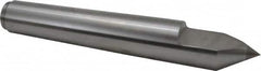 Riten - 1-3/4" Head Diam, Carbide-Tipped Steel Standard Point Half Dead Center - Jarno 14 Taper, 1-3/4" Point Diam, 3" Point Length, 10-1/2" OAL - Benchmark Tooling