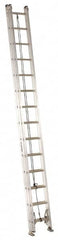 Louisville - 28' High, Type IA Rating, Aluminum Industrial Extension Ladder - Benchmark Tooling