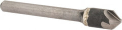 Hertel - 3/8" Head Diam, 1/4" Shank Diam, 4 Flute 90° Solid Carbide Countersink - Benchmark Tooling