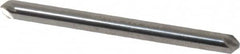 Hertel - 1/8" Head Diam, 1/8" Shank Diam, 6 Flute 90° Solid Carbide Countersink - Benchmark Tooling
