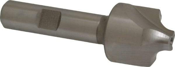 Hertel - 5/16" Radius, 1" Mill Diam, 3 Flute Cobalt Corner Rounding End Mill - Single End, Uncoated, 3" OAL, 1/2" Shank Diam - Benchmark Tooling