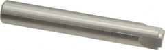 Hertel - 1/32" Radius, 3/8" Mill Diam, 3 Flute Cobalt Corner Rounding End Mill - Single End, Uncoated, 2-1/2" OAL, 3/8" Shank Diam - Benchmark Tooling