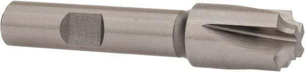 Hertel - 3/32" Radius, 1/2" Mill Diam, 4 Flute Cobalt Corner Rounding End Mill - Single End, Uncoated, 2-1/2" OAL, 3/8" Shank Diam - Benchmark Tooling