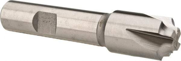 Hertel - 1/8" Radius, 5/8" Mill Diam, 4 Flute Cobalt Corner Rounding End Mill - Single End, Uncoated, 3" OAL, 1/2" Shank Diam - Benchmark Tooling