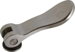 KIPP - 5/16-18, 0.94" Hub Diam, Stainless Steel Adjustable Clamping Handle - Benchmark Tooling