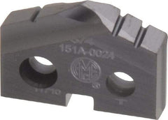 Allied Machine and Engineering - 3/4" Diam x 5/32" Thick, Seat Code 1, 132° Included Angle Spade Drill Insert - TiAlN Coated, Cobalt, Grade Super Cobalt, Series T-A - Benchmark Tooling