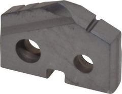 Allied Machine and Engineering - 25/32" Diam x 5/32" Thick, Seat Code 1, 132° Included Angle Spade Drill Insert - TiCN Coated, Cobalt, Grade Super Cobalt, Series T-A - Benchmark Tooling