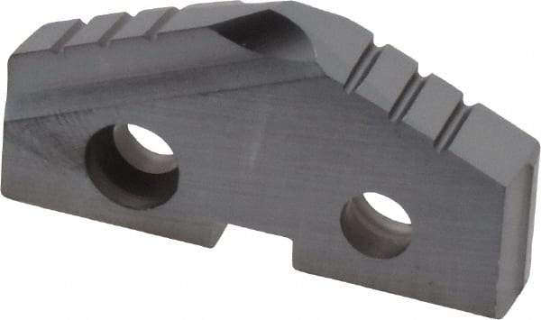 Allied Machine and Engineering - 1-3/16" Diam x 3/16" Thick, Seat Code 2, 132° Included Angle Spade Drill Insert - TiCN Coated, Cobalt, Grade Super Cobalt, Series T-A - Benchmark Tooling