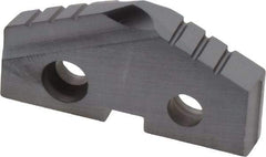Allied Machine and Engineering - 1-3/16" Diam x 3/16" Thick, Seat Code 2, 132° Included Angle Spade Drill Insert - TiCN Coated, Cobalt, Grade Super Cobalt, Series T-A - Benchmark Tooling