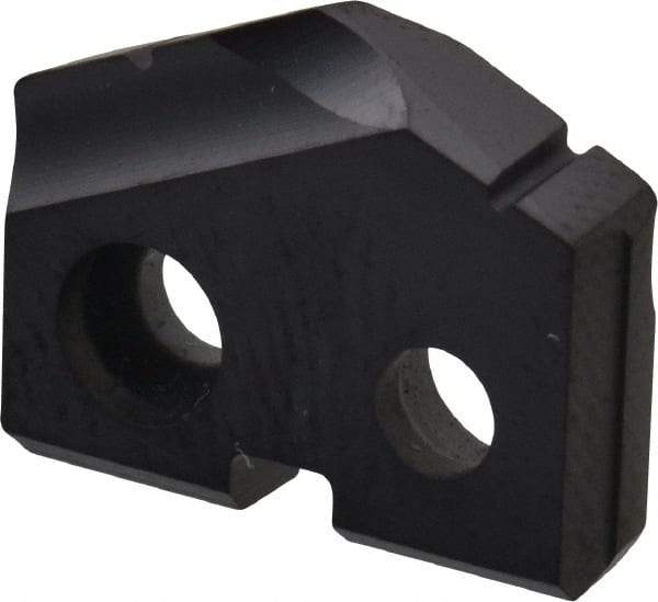 Allied Machine and Engineering - 35/64" Diam x 1/8" Thick, Seat Code 0, 132° Included Angle Spade Drill Insert - TiAlN Coated, Carbide, Grade K20, Series T-A - Benchmark Tooling