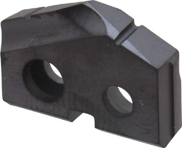 Allied Machine and Engineering - 39/64" Diam x 1/8" Thick, Seat Code 0, 132° Included Angle Spade Drill Insert - TiAlN Coated, Carbide, Grade K20, Series T-A - Benchmark Tooling
