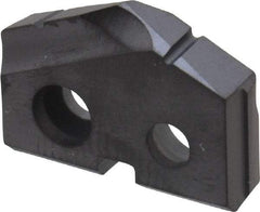 Allied Machine and Engineering - 39/64" Diam x 1/8" Thick, Seat Code 0, 132° Included Angle Spade Drill Insert - TiAlN Coated, Carbide, Grade K20, Series T-A - Benchmark Tooling