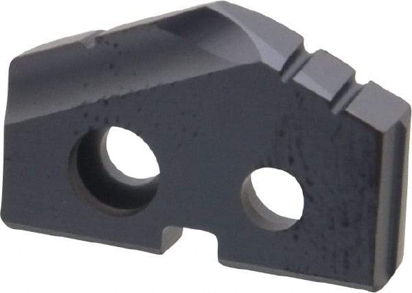 Allied Machine and Engineering - 43/64" Diam x 1/8" Thick, Seat Code 0, 132° Included Angle Spade Drill Insert - TiAlN Coated, Carbide, Grade K20, Series T-A - Benchmark Tooling