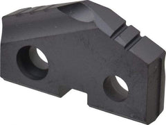 Allied Machine and Engineering - 1-1/32" Diam x 3/16" Thick, Seat Code 2, 132° Included Angle Spade Drill Insert - TiAlN Coated, Carbide, Grade K20, Series T-A - Benchmark Tooling